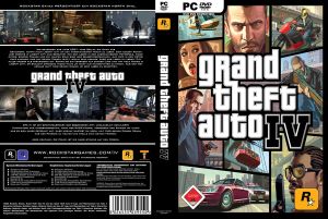 Download full DVD cover GTA iv